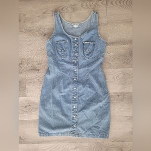 Guess jeans mini dress size 11